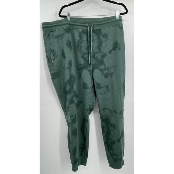 Old Navy Womens High Waisted Dynamic Fleece Jogger Sweatpants Green Size 4X NEW - Picture 2 of 10